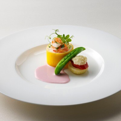 <br>【料理・ケーキ】【フランス料理】前菜からデザートまでおふたりが選ぶオリジナルコース（14,000円～）