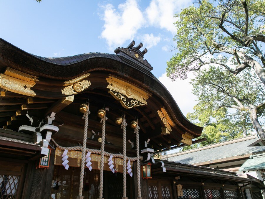 挙式 徒歩1分の隣接神社での神前式ものフォト 写真38枚 京都ガーデンパレス マイナビウエディング