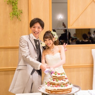 <br>【料理・ケーキ】ケーキ<br><a href='/sp/wedding/people/403/3452/' class='link2'>この先輩カップルの体験レポートを見る</a>