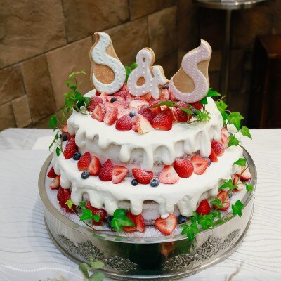 オリジナルのウェディングケーキ<br>【料理・ケーキ】ウェディングケーキ