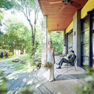 <br>【披露宴】『THE GARDEN ROOM』（1階）プライベートガーデン