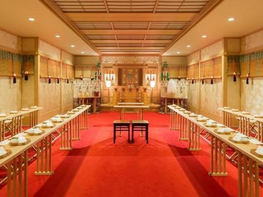 挙式 神前式挙式 収容人数 ５０名様のフォト 写真10枚 横浜ベイシェラトン ホテル タワーズ マイナビウエディング