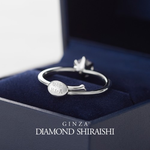 35,352円フリーサイズ 0.32ct Diamond Shiraishi プロポーズリング