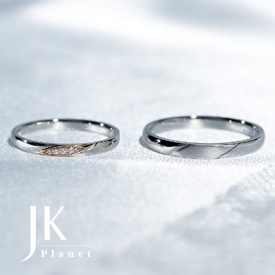 JKPLANETリミテッドエディション JKPL-4L 4M 結婚指輪(コンビネーション)