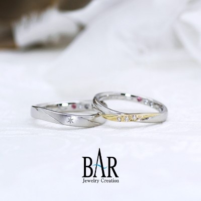 J.C.BAR　結婚指輪　7923