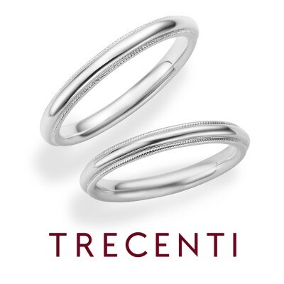 Chicco キッコ きらめく上品なミルグレイン 結婚指輪 Id7963 Trecenti トレセンテ マイナビウエディング