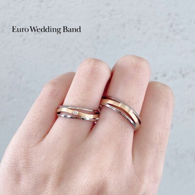 Euro Wedding Band :ドナウェーブ　ドイツ製のかっこいい結婚指輪