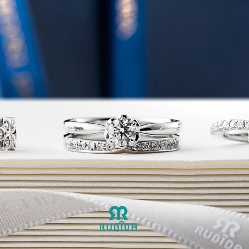 rubida「my rubida marriage ring　マイルビーダ　マリッジリング」リボンデザインが大人可愛い結婚指輪