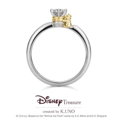 Disney くまのプーさん エンゲージリング Sweet Honey 婚約指輪 Id9677 ケイウノ ブライダル マイナビウエディング