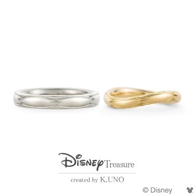 Disney ミッキー ミニー マリッジリング オーダーメイド 結婚指輪 Id Disney Treasure Created By K Uno ケイウノ マイナビウエディング