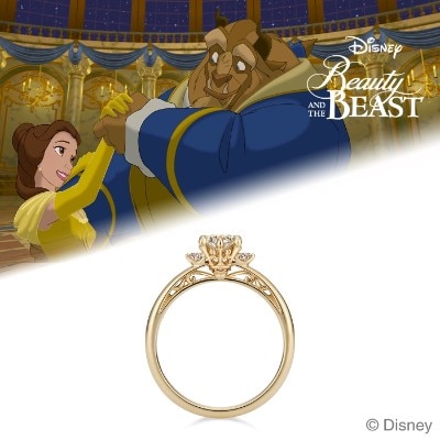 Disney 美女と野獣 エンゲージリング Ballroom 婚約指輪 Id844 Disney Treasure Created By K Uno ケイウノ マイナビウエディング