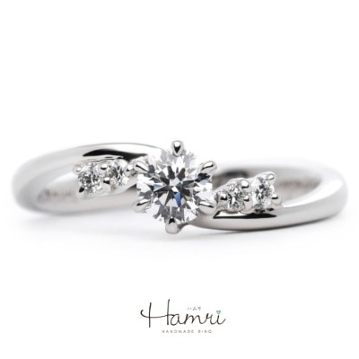 【婚約指輪】メレダイヤが美しい婚約指輪①