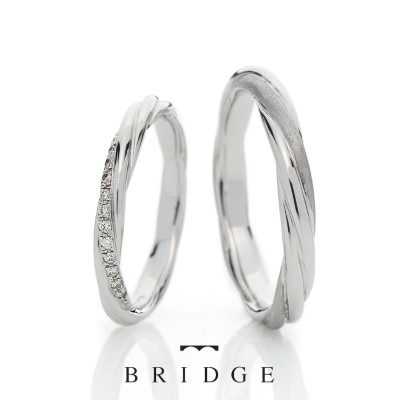 永遠の絆はブリッジ銀座のベストセラー結婚指輪エタニティが人気