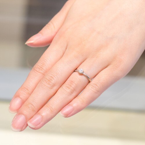 ダイアモンドの指輪/NECKLACE/ 0.35 ct. - ネックレス