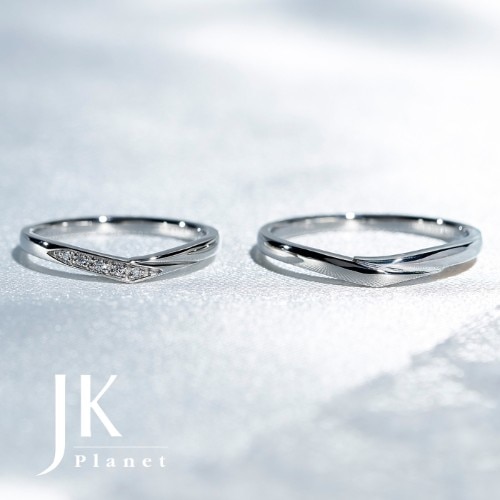 JKPLANETリミテッドエディション JKPL-3L 3M 結婚指輪(プラチナ