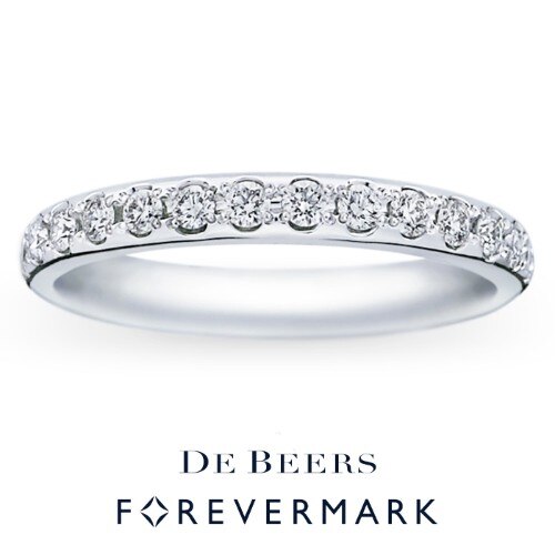 DE BEERS FOREVERMARK(デビアス フォーエバーマーク) ハーフエタニティ ...