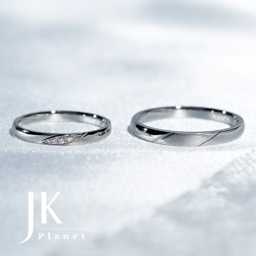 JKPLANETリミテッドエディション JKPL-4L 4M 結婚指輪(プラチナ
