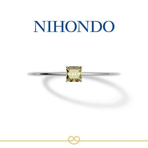 NIHONDO RING　イエローダイヤモンド　□