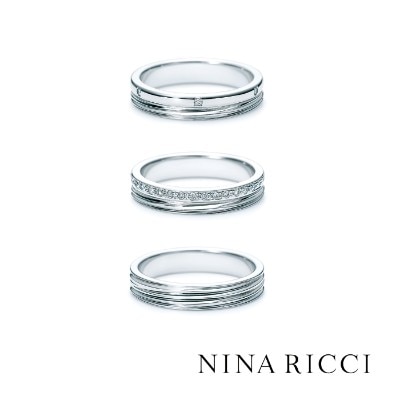NINA RICCI(ニナ リッチ)結婚指輪 ETERNITE-エテルニテ- 6R1B06/6E012/6R1B05