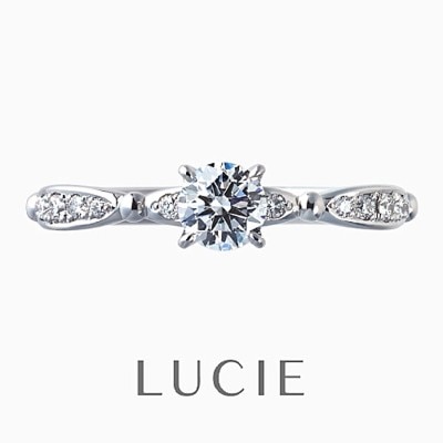 LUCIE 婚約指輪（エンゲージリング）:Lovely(ラブリー) 