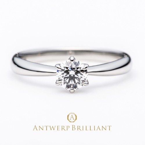 シンプルでかわいい王道なデザインが人気のオシャレな婚約指輪 Evening Star Solitaire Diamond Ring 婚約指輪 Id Bridge ブリッジ銀座アントワープブリリアントギャラリー マイナビウエディング
