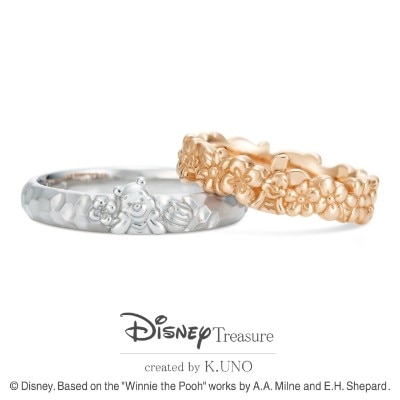 Disney くまのプーさん マリッジリング オーダーメイド 結婚指輪 Id Disney Treasure Created By K Uno ケイウノ マイナビウエディング