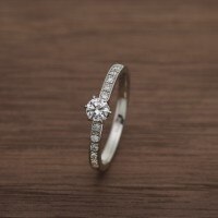【手作り婚約指輪４５】彫金コース（ストレート）