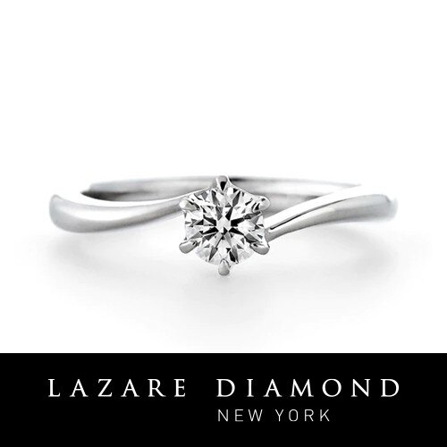 17-2】【LAZARE DIAMOND】ダイヤモンド リング D0.34ct 全品新品未開封