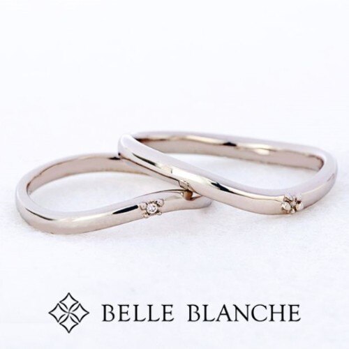 Orchid/胡蝶蘭（結婚指輪） ID19532 | BELLE BLANCHE (ベルブランシュ