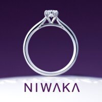 NIWAKA 俄 ダイヤモンド 0.305ct E-VS1-3EX リング 白鈴