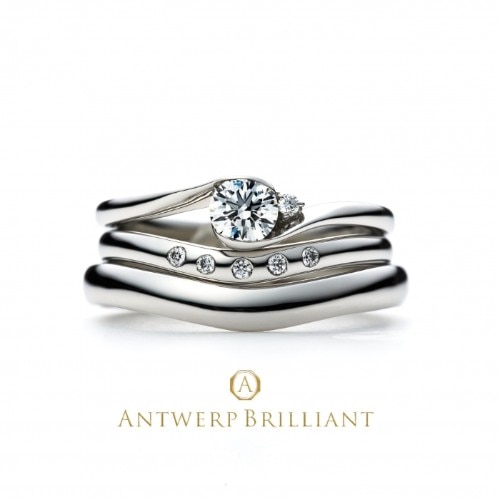 AntwerpBrilliantで人気の結婚指輪