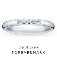 デビアス フォーエバーマーク 結婚指輪 AMR011PT AMR013PT(FWR151 / FWR251)