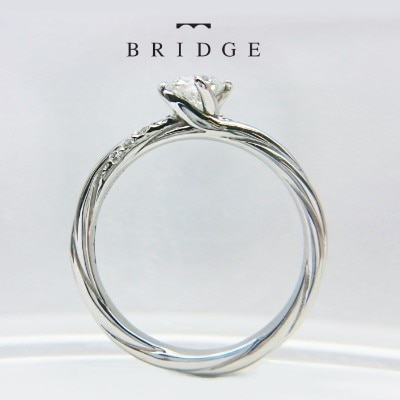 よろこびの絆は首都圏東京ではブリッジ銀座だけの限定仕様で人気の婚約リング