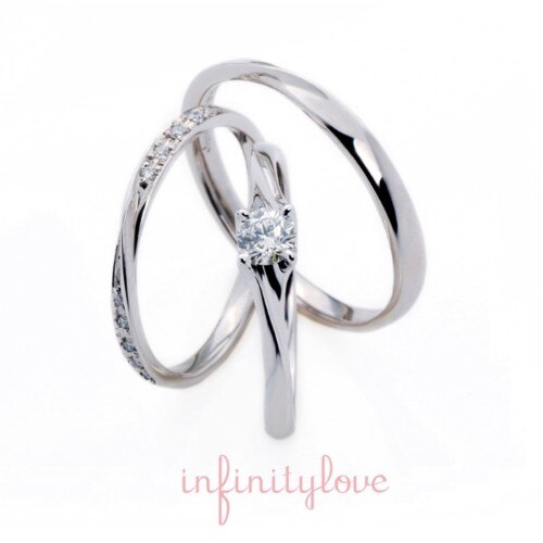 パフューム：インフィニティラブ結婚指輪BRIDGE銀座SET