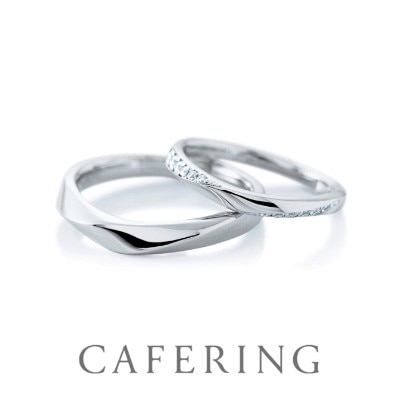 ノエル 聖夜に流れる星 結婚指輪 Id819 Cafering カフェリング マイナビウエディング