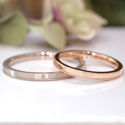 オーダーメイド結婚指輪１１(2)