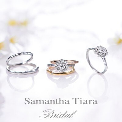 プラチナ ゴールド結婚指輪 Flora Of Strawberry 結婚指輪 Id Samantha Tiara Bridal サマンサティアラブライダル マイナビウエディング