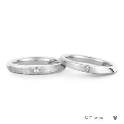 Disney ミッキー ミニー マリッジリング オーダーメイド 結婚指輪 Id ケイウノ ブライダル マイナビウエディング