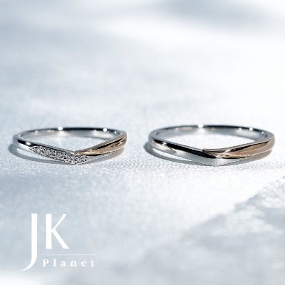 JKPLANETリミテッドエディション JKPL-3L 3M 結婚指輪(コンビネーション)