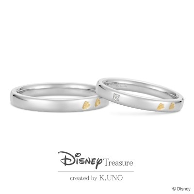 Disney] ドナルド＆デイジー/エンゲージリング-Arabesque-（婚約指輪 ...