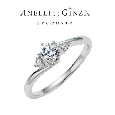 Anelli Di Ginza Proposta Azaleaアザーレア 婚約指輪 アネリディギンザ 婚約指輪 Id878 Anelli Di Ginza マイナビウエディング