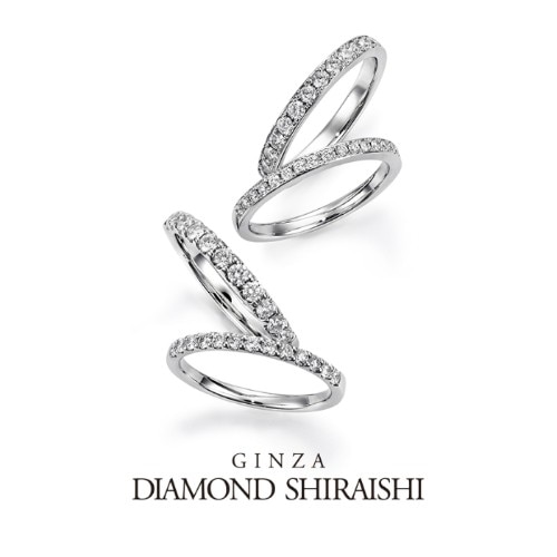 日本限定 GINZA SHIRAISHI Ptダイヤモンドリング9号[g169-26 ...