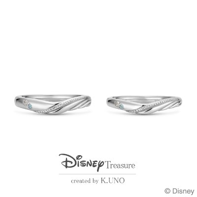 Disney シンデレラ マリッジリング オーダーメイド 結婚指輪 Id0 Disney Treasure Created By K Uno ケイウノ マイナビウエディング