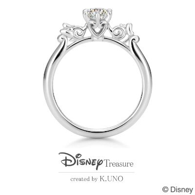 Disney ドナルド デイジー エンゲージリング Arabesque 婚約指輪 Id Disney Treasure Created By K Uno ケイウノ マイナビウエディング