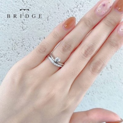 BRIDGEで人気の婚約指輪と結婚指輪