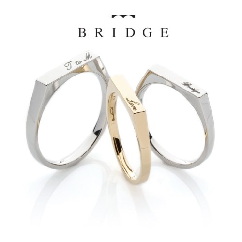 しるし：BRIDGE銀座東京マリッジリング１