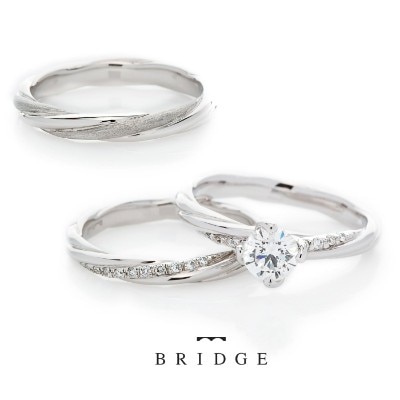 永遠の絆BRIDGE銀座AntwerpbrilliantGALLERY人気の結婚指輪