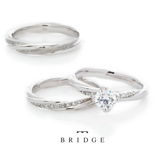 永遠の絆BRIDGE銀座AntwerpbrilliantGALLERY人気の結婚指輪