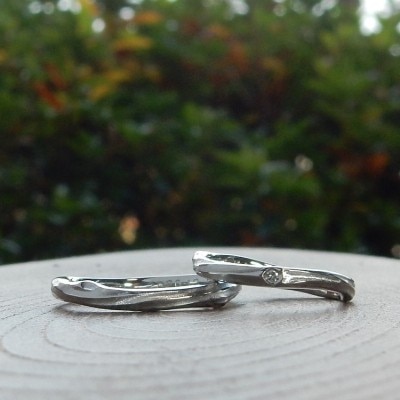 結婚指輪・木