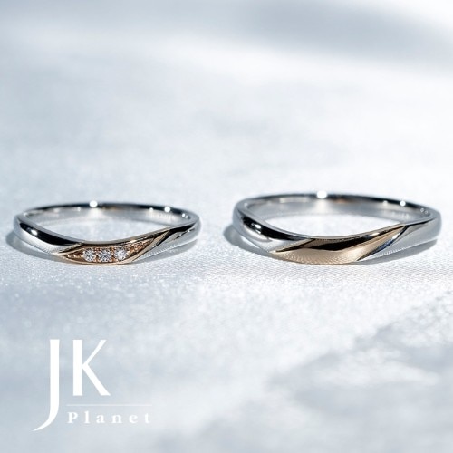 JKPLANETリミテッドエディション JKPL-6L 6M 結婚指輪(コンビ)